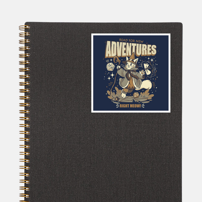 Ready For New Adventures-None-Glossy-Sticker-tobefonseca