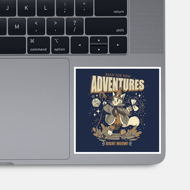 Ready For New Adventures-None-Glossy-Sticker-tobefonseca