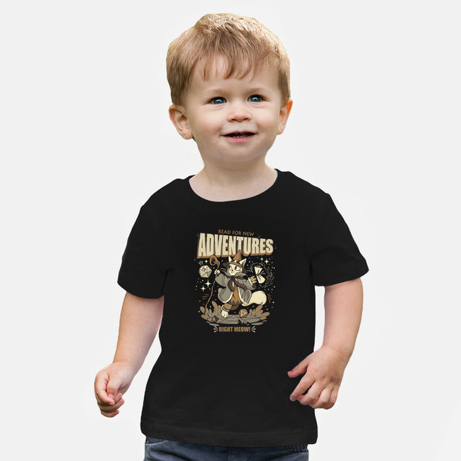 Ready For New Adventures-Baby-Basic-Tee-tobefonseca