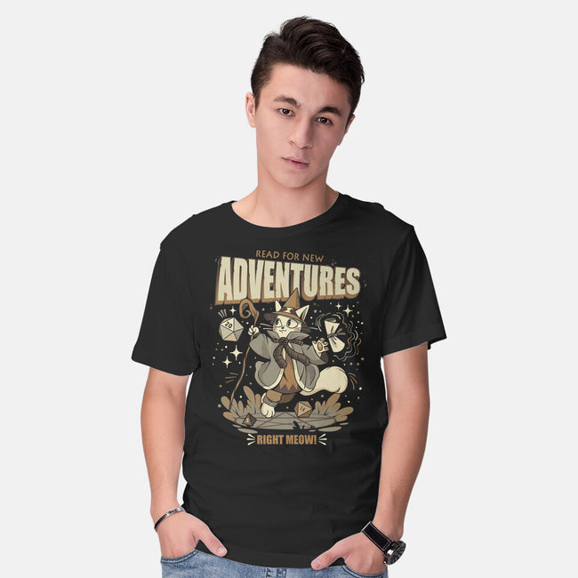 Ready For New Adventures-Mens-Basic-Tee-tobefonseca