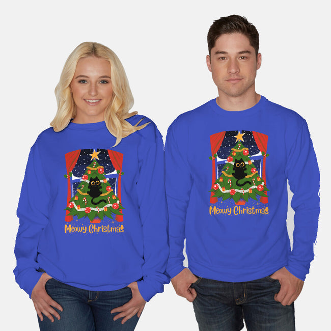 Cats Magnet-Unisex-Crew Neck-Sweatshirt-Tronyx79