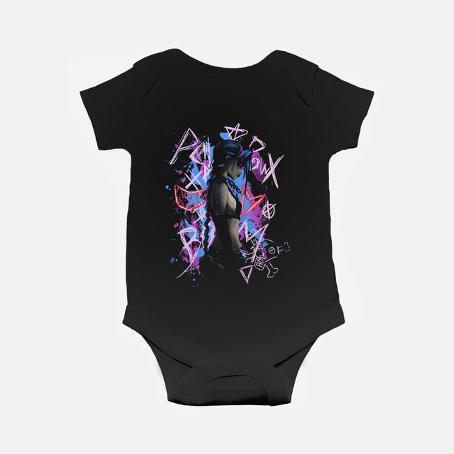 Shadow Crazy Jinx-Baby-Basic-Onesie-fanfabio