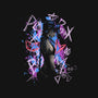 Shadow Crazy Jinx-Womens-Fitted-Tee-fanfabio