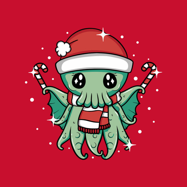 Christmas Cthulhu-Unisex-Crew Neck-Sweatshirt-brunopires