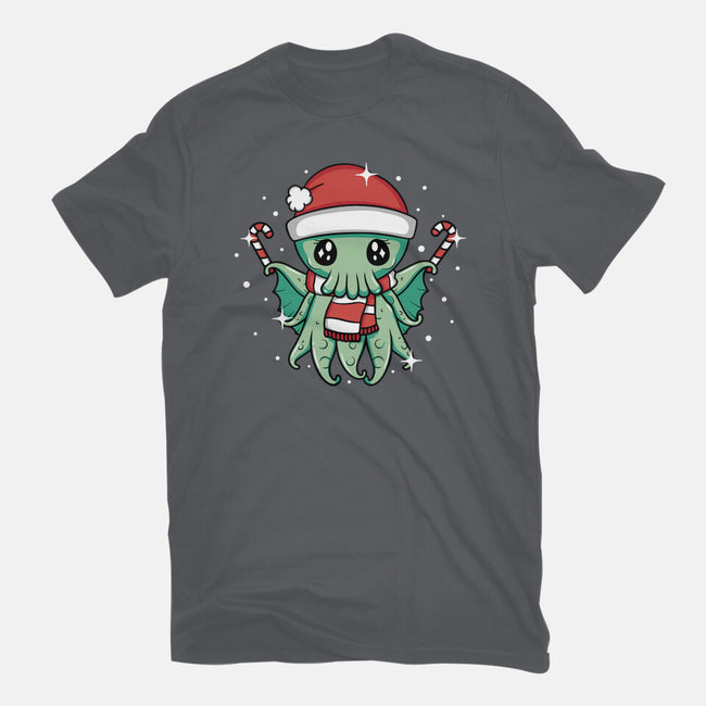 Christmas Cthulhu-Mens-Heavyweight-Tee-brunopires