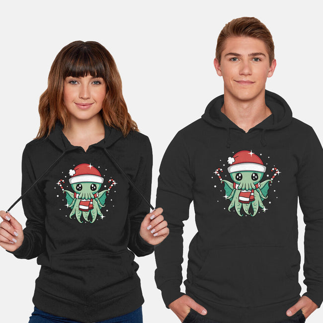 Christmas Cthulhu-Unisex-Pullover-Sweatshirt-brunopires