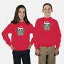 Christmas Cthulhu-Youth-Crew Neck-Sweatshirt-brunopires