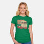 Xmas Workers-Womens-Fitted-Tee-naomori