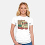 Xmas Workers-Womens-Fitted-Tee-naomori