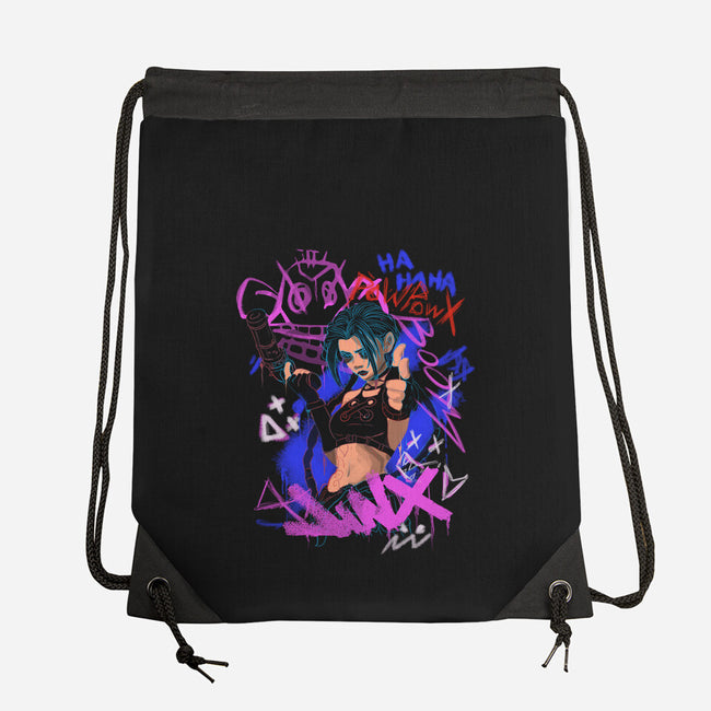 Blu Sister-None-Drawstring-Bag-fanfabio