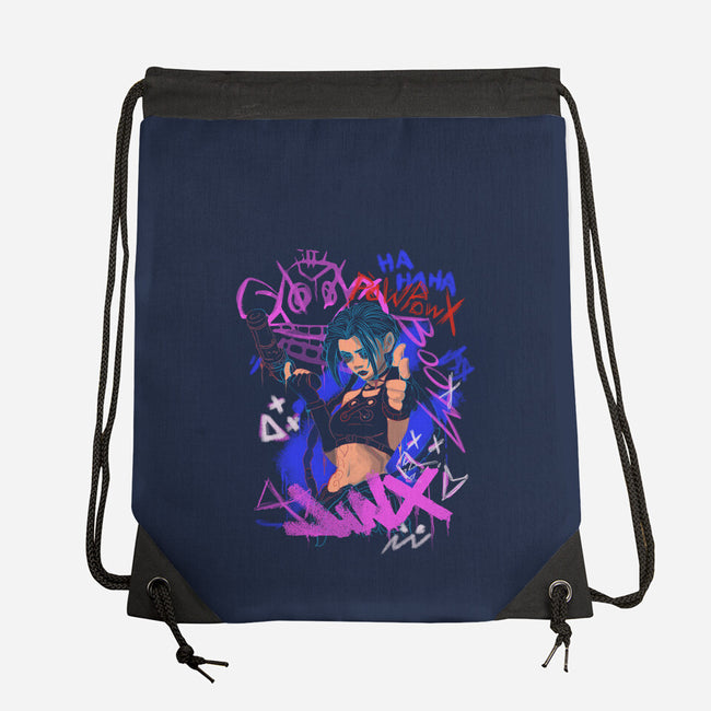 Blu Sister-None-Drawstring-Bag-fanfabio
