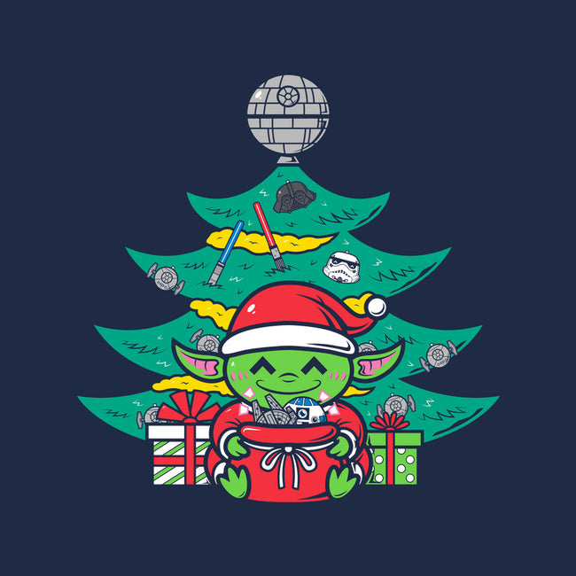 Christmas Tree In A Galaxy Far Away-None-Basic Tote-Bag-krisren28