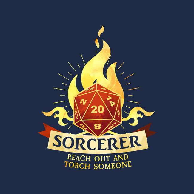 Sorcerer D20-None-Drawstring-Bag-D20 Tees