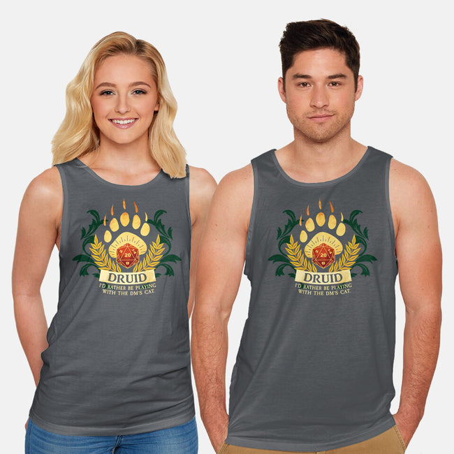 Druid D20-Unisex-Basic-Tank-D20 Tees