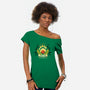 Druid D20-Womens-Off Shoulder-Tee-D20 Tees