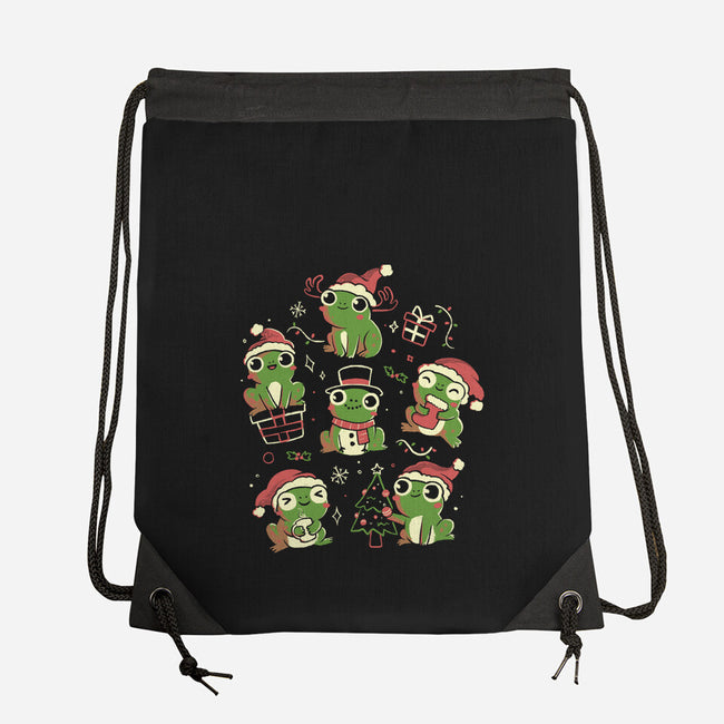 Jolly Frogs-None-Drawstring-Bag-eduely