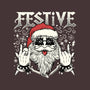 Festive Rock And Roll Santa-Mens-Premium-Tee-tobefonseca