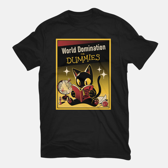 World Domination For Dummies-Womens-Fitted-Tee-tobefonseca