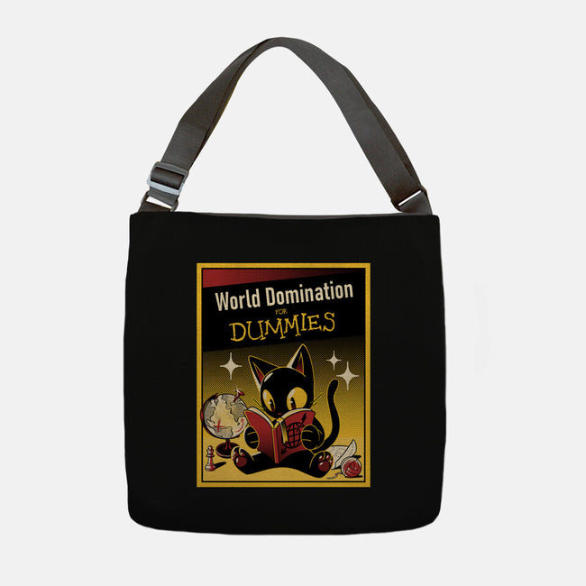 World Domination For Dummies-None-Adjustable Tote-Bag-tobefonseca