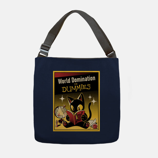 World Domination For Dummies-None-Adjustable Tote-Bag-tobefonseca