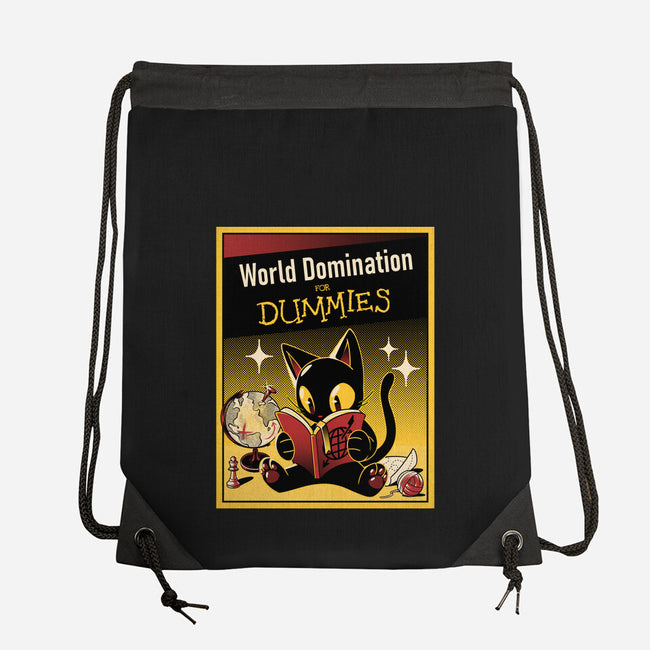 World Domination For Dummies-None-Drawstring-Bag-tobefonseca