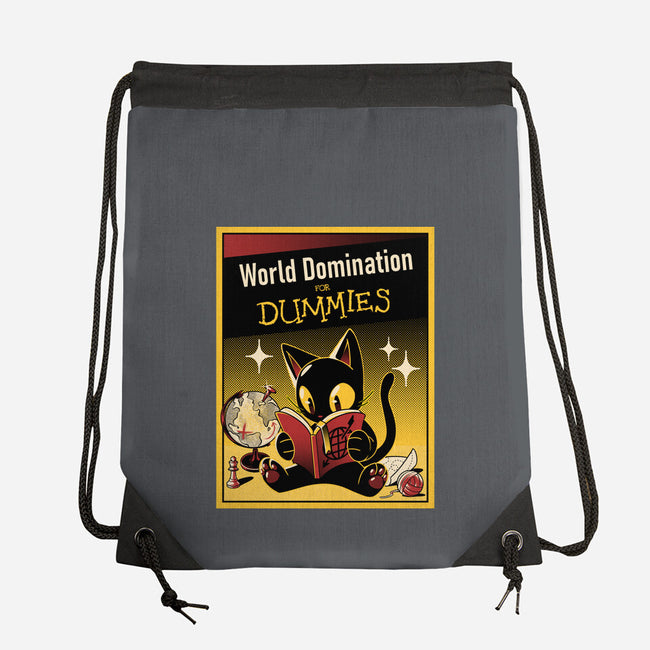 World Domination For Dummies-None-Drawstring-Bag-tobefonseca
