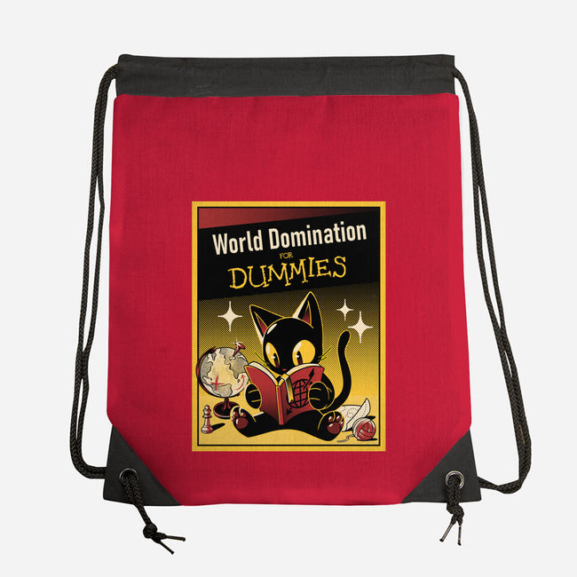 World Domination For Dummies-None-Drawstring-Bag-tobefonseca