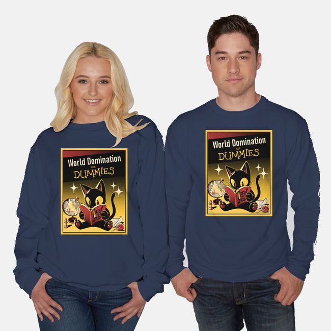 World Domination For Dummies-Unisex-Crew Neck-Sweatshirt-tobefonseca