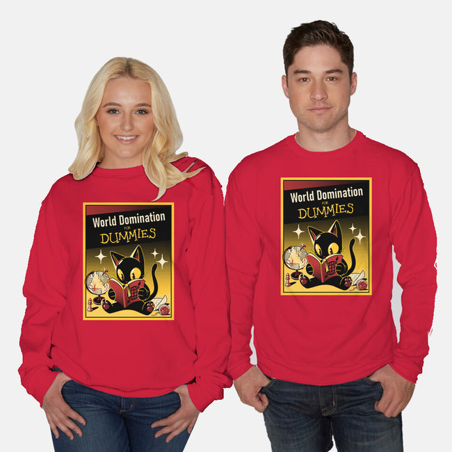 World Domination For Dummies-Unisex-Crew Neck-Sweatshirt-tobefonseca