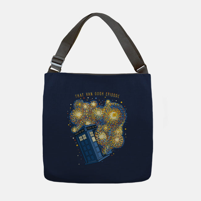 Travel Time Van Gogh Episode-None-Adjustable Tote-Bag-tobefonseca