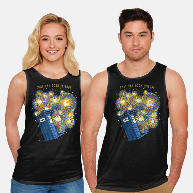 Travel Time Van Gogh Episode-Unisex-Basic-Tank-tobefonseca