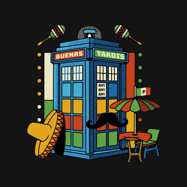 Buenas Tardis Travel Time-None-Drawstring-Bag-tobefonseca