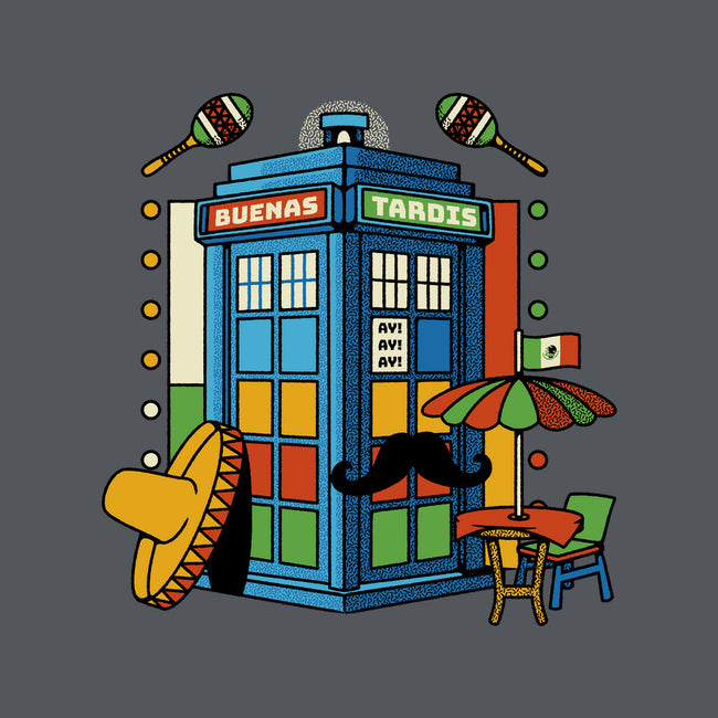 Buenas Tardis Travel Time-Unisex-Crew Neck-Sweatshirt-tobefonseca