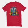 Buenas Tardis Travel Time-Mens-Basic-Tee-tobefonseca