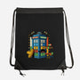Buenas Tardis Travel Time-None-Drawstring-Bag-tobefonseca
