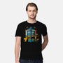 Buenas Tardis Travel Time-Mens-Premium-Tee-tobefonseca