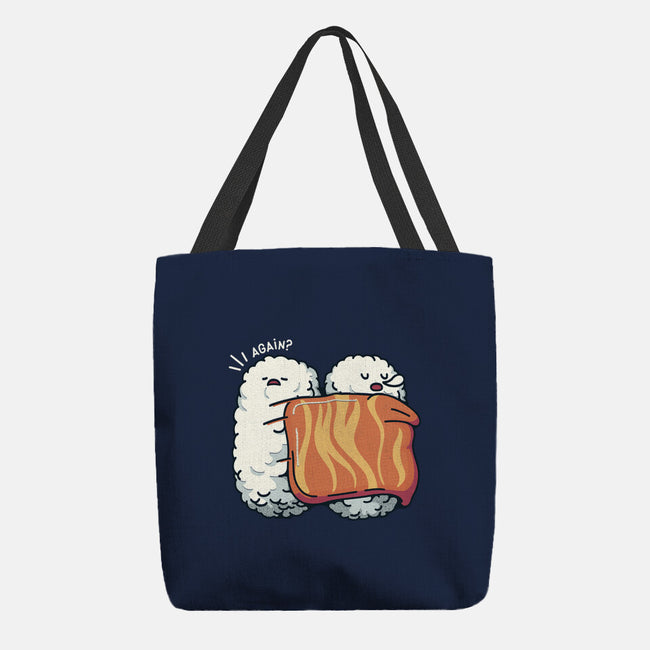 Sleeping Sushi Again-None-Basic Tote-Bag-tobefonseca