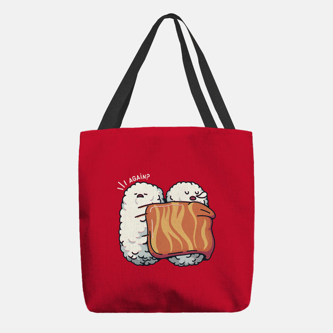 Sleeping Sushi Again-None-Basic Tote-Bag-tobefonseca