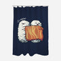 Sleeping Sushi Again-None-Polyester-Shower Curtain-tobefonseca