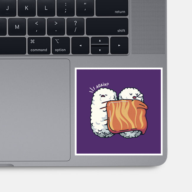 Sleeping Sushi Again-None-Glossy-Sticker-tobefonseca