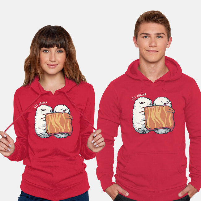 Sleeping Sushi Again-Unisex-Pullover-Sweatshirt-tobefonseca