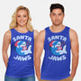 Santa Jaws Xmas Shark-Unisex-Basic-Tank-tobefonseca