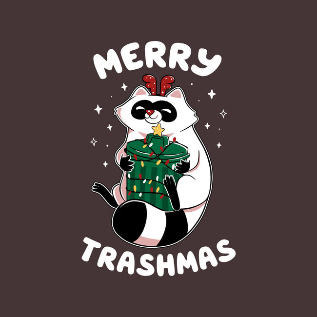 Merry Trashmas Xmas Raccoon-Unisex-Crew Neck-Sweatshirt-tobefonseca