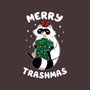 Merry Trashmas Xmas Raccoon-Unisex-Crew Neck-Sweatshirt-tobefonseca