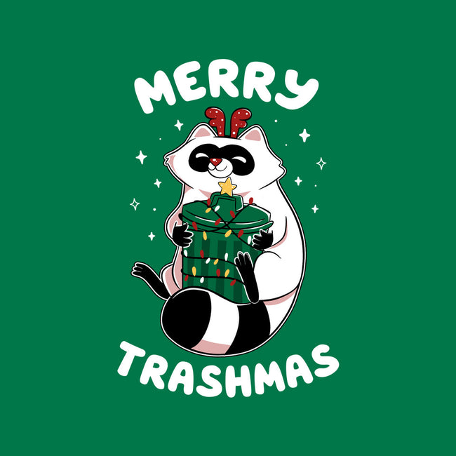 Merry Trashmas Xmas Raccoon-Unisex-Crew Neck-Sweatshirt-tobefonseca