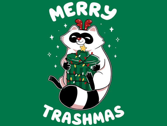 Merry Trashmas Xmas Raccoon