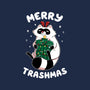 Merry Trashmas Xmas Raccoon-None-Adjustable Tote-Bag-tobefonseca