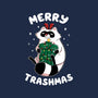 Merry Trashmas Xmas Raccoon-Unisex-Crew Neck-Sweatshirt-tobefonseca
