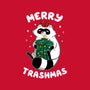 Merry Trashmas Xmas Raccoon-Youth-Pullover-Sweatshirt-tobefonseca