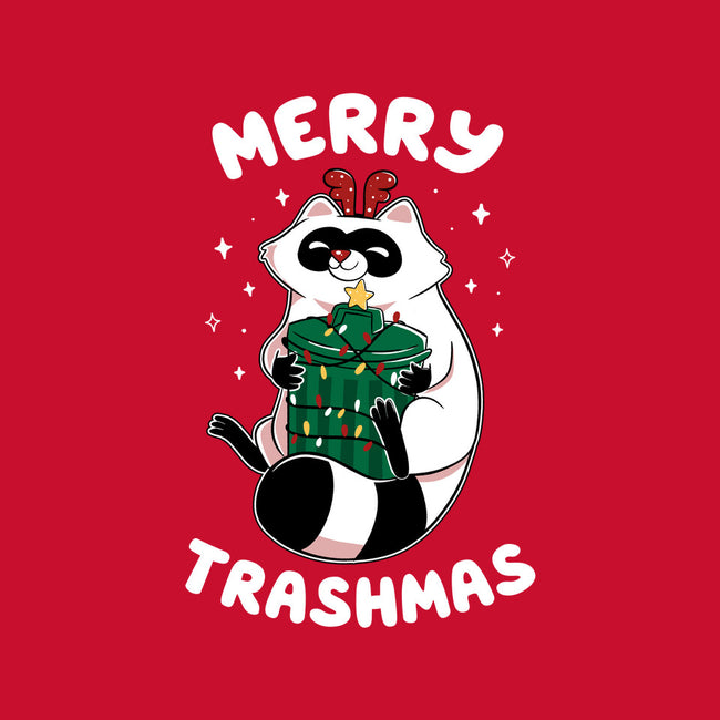 Merry Trashmas Xmas Raccoon-Womens-Off Shoulder-Sweatshirt-tobefonseca